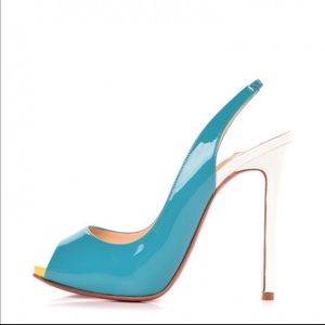 New Christian Louboutin Platform Heels 39.5